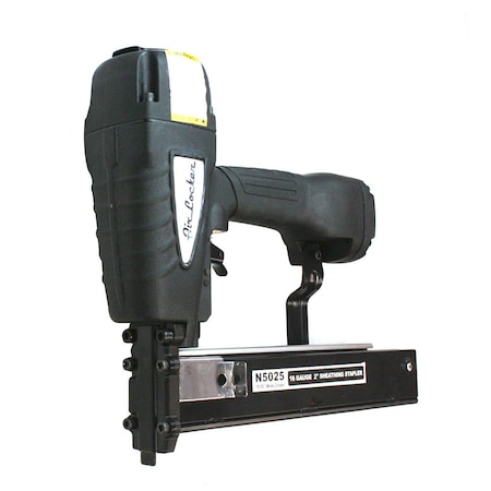 Air Locker 16 Gauge Wide Crown 15/16 Inch Insulation, Sheathing, Fencing Stapler 2 Inch N5025